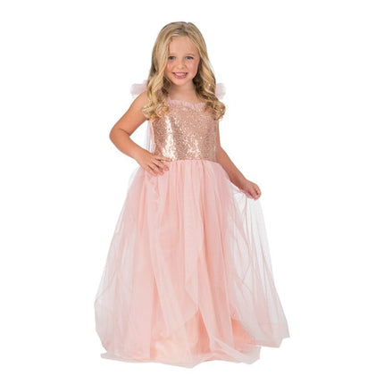 Feestbazaar Roze Prinsessenjurk Rosalia