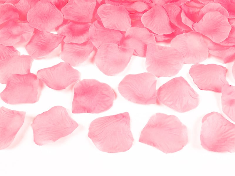 Feestbazaar Roze Rozenblaadjes
