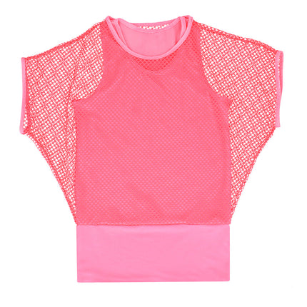 Feestbazaar Roze T-shirt Met Visnet Top