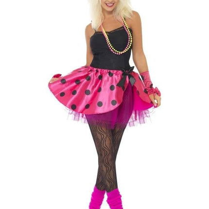 Feestbazaar Roze Tutu 80's verkleedset