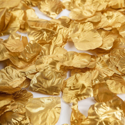 Feestbazaar Rozenblaadjes goud