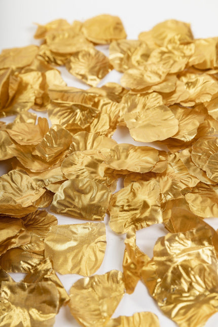 Feestbazaar Rozenblaadjes goud