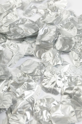Feestbazaar Rozenblaadjes zilver
