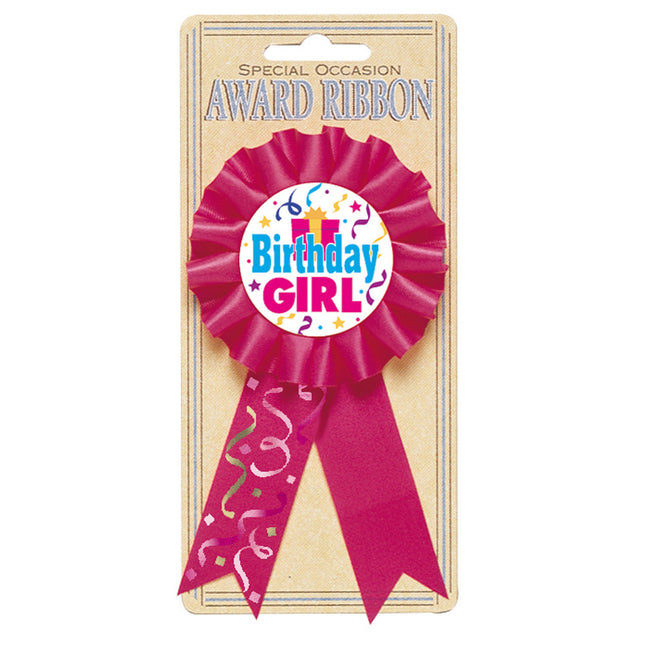 Feestbazaar Rozet Birthday Girl