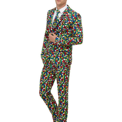 Feestbazaar Rubik's Cube Pak Heren