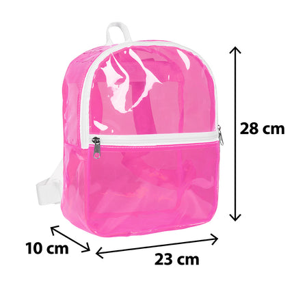 Feestbazaar Rugzak Clarity Neon Roze