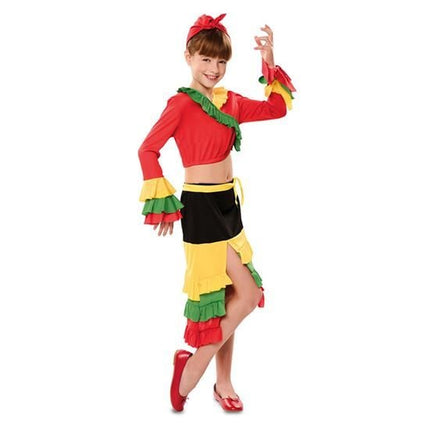 Feestbazaar Rumba Danseres Kostuum Kind