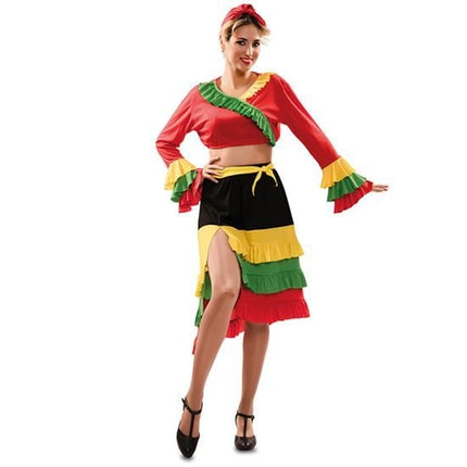 Feestbazaar Rumba Danseres Kostuum Vrouw