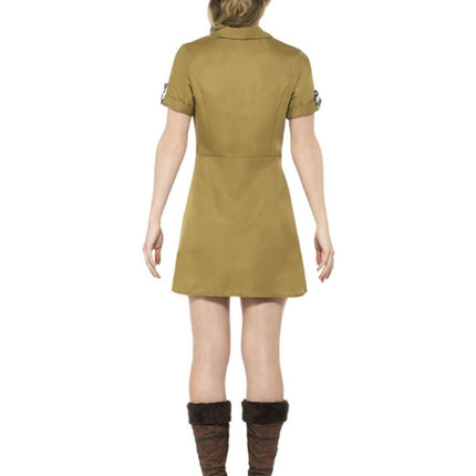 Feestbazaar Safari Kostuum Khaki Dames