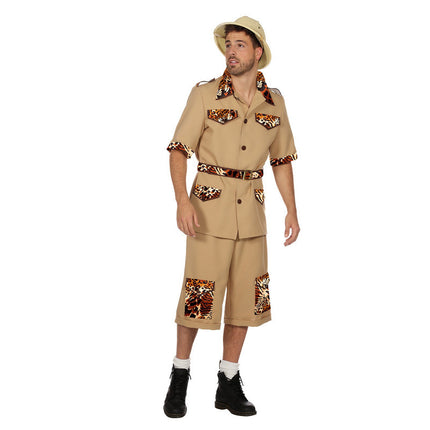 Feestbazaar Safari Man Kostuum Kort