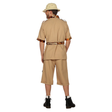 Feestbazaar Safari Man Kostuum Kort