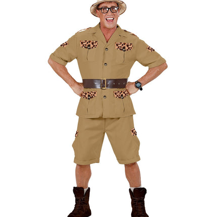 Feestbazaar Safari verkleedpak man