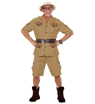 Feestbazaar Safari verkleedpak man