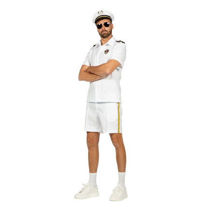 Feestbazaar Sailor Summer Kostuum Wit