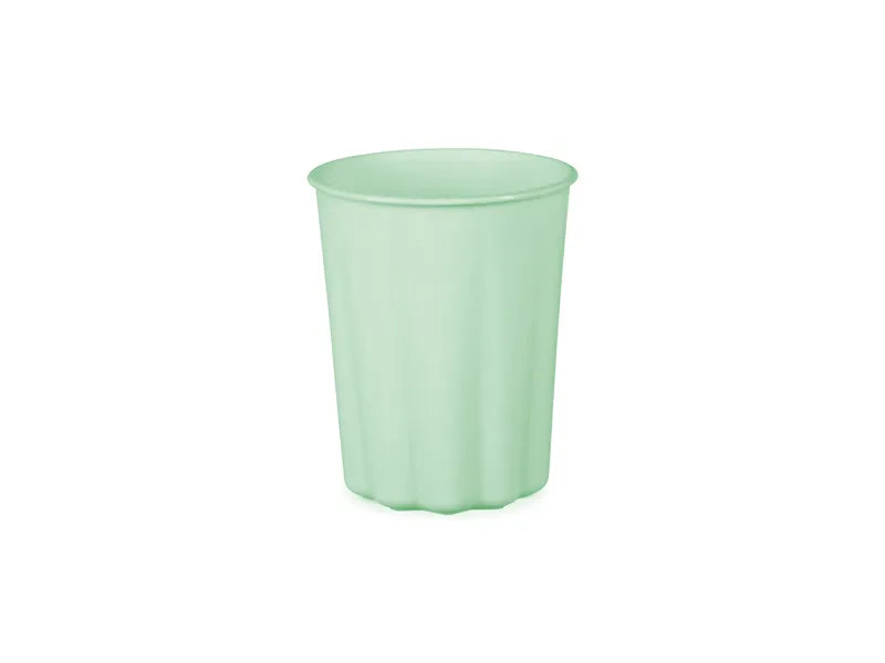 Feestbazaar Saliegroene Herbruikbare Bekers 220ml (4st)
