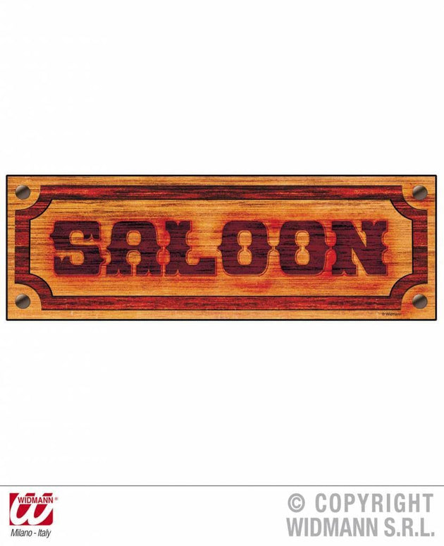 Feestbazaar Saloon bordje