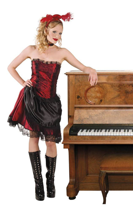 Feestbazaar Saloon girl kostuum