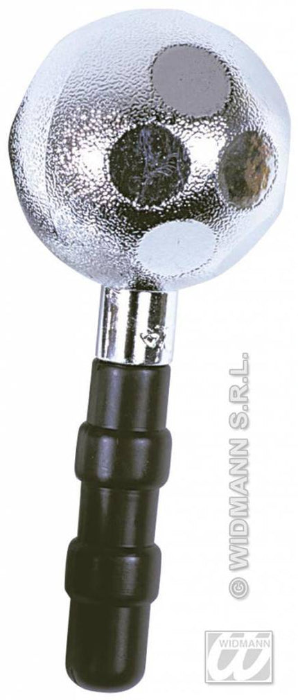 Feestbazaar Samba bal zilver metalic