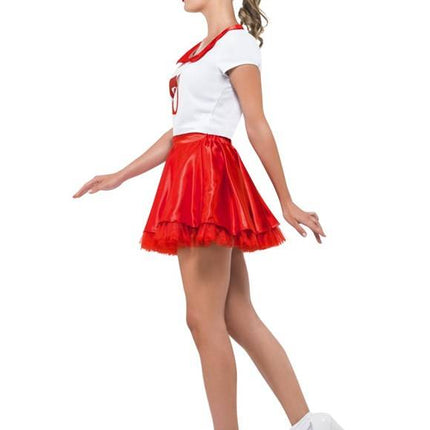 Feestbazaar Sandy Cheerleader kostuum