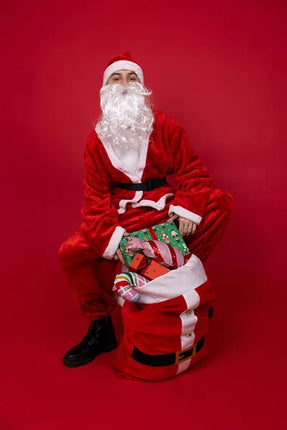 Feestbazaar Santa Claus Kostuum Premium 5-delig