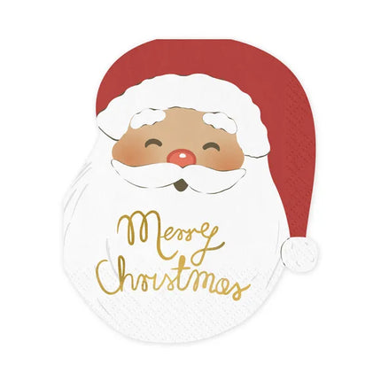 Feestbazaar Santa Claus Servetten (20st)