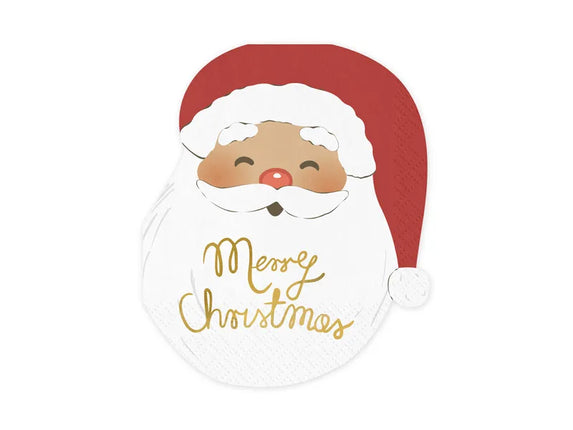 Feestbazaar Santa Claus Servetten (20st)