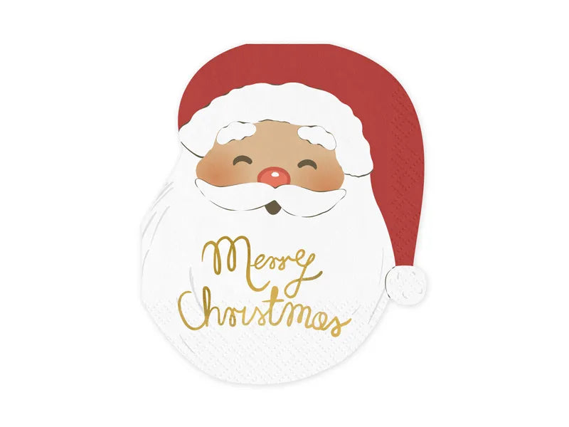 Feestbazaar Santa Claus Servetten (20st)