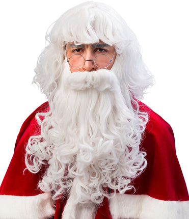 Feestbazaar Santa Claus Set Naturel