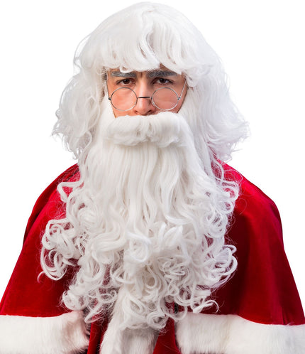 Feestbazaar Santa Claus Set Naturel