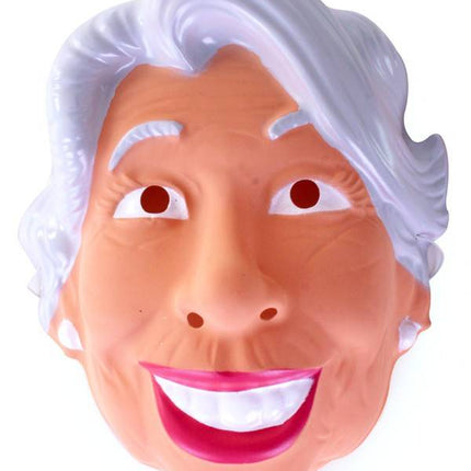 Feestbazaar Sarah 50 jaar masker plastic