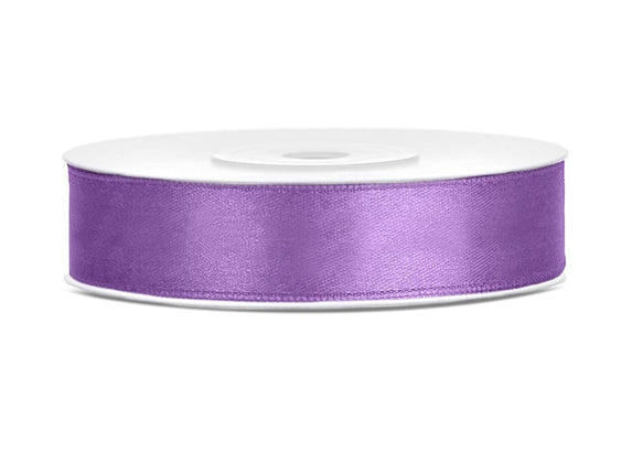 Feestbazaar Satijnlint Lavender 12mm/25m