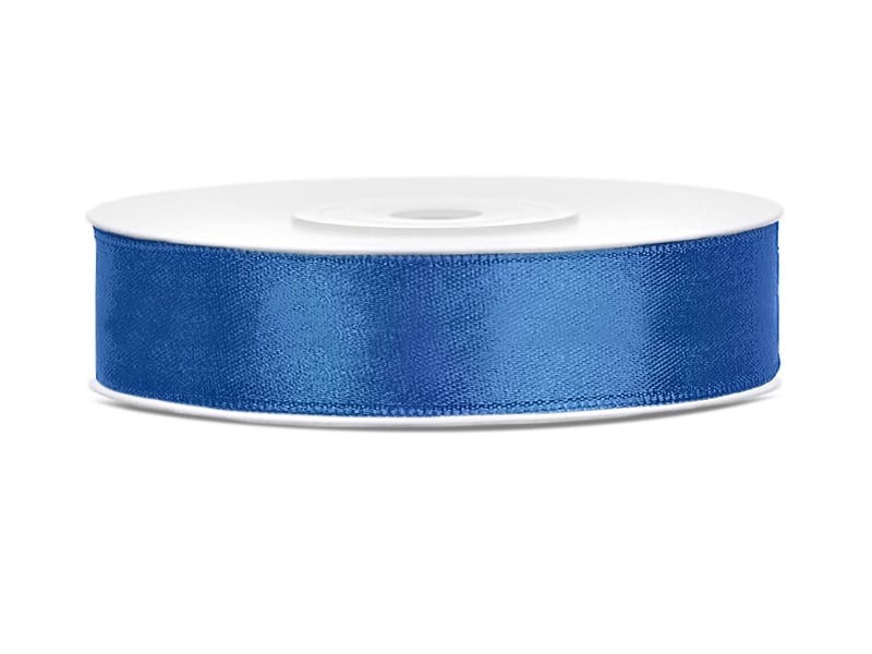 Feestbazaar Satijnlint Royal Blauw 12mm/25m