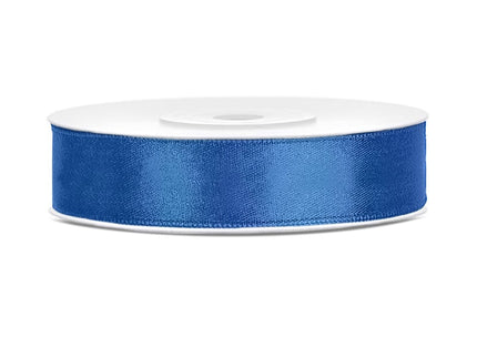 Feestbazaar Satijnlint Royal Blauw 12mm/25m