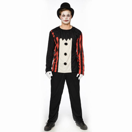 Feestbazaar Scary Clown kostuum heren