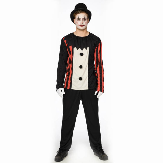 Feestbazaar Scary Clown kostuum heren
