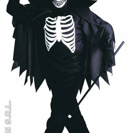 Feestbazaar Scary skeleton kostuum volwassen