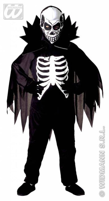 Feestbazaar Scary Skeleton pak kind