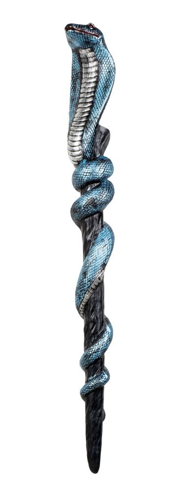 Feestbazaar Scepter Slang Blauw 64 CM