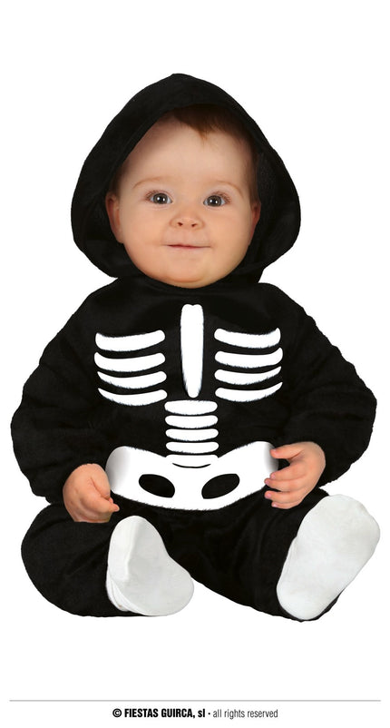 Feestbazaar Schattig Mini Skelettenpakje Baby