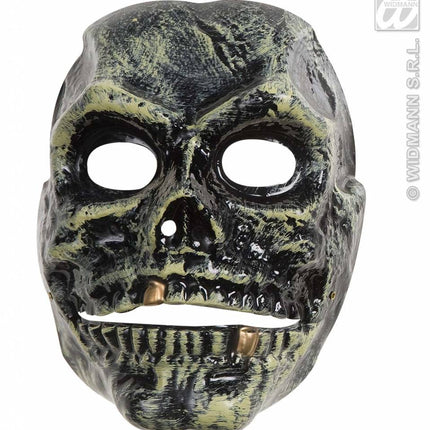 Feestbazaar Schedelmasker kind met beweegbare kaak
