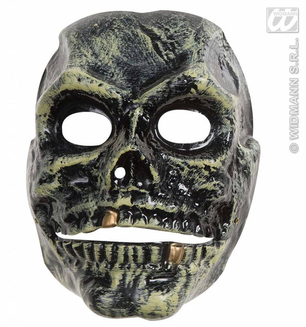 Feestbazaar Schedelmasker kind met beweegbare kaak
