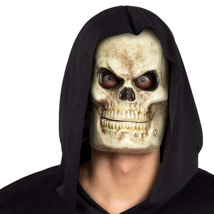 Feestbazaar Schedelmasker met bewegende Kaak