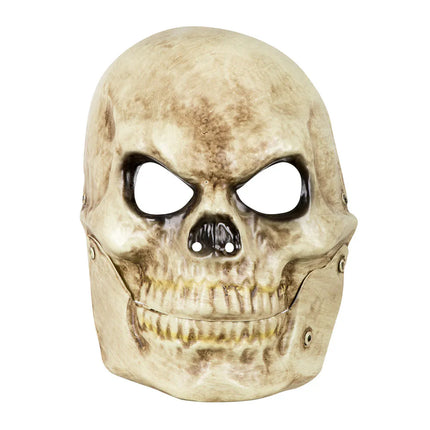 Feestbazaar Schedelmasker met bewegende Kaak