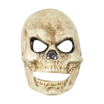 Feestbazaar Schedelmasker met bewegende Kaak
