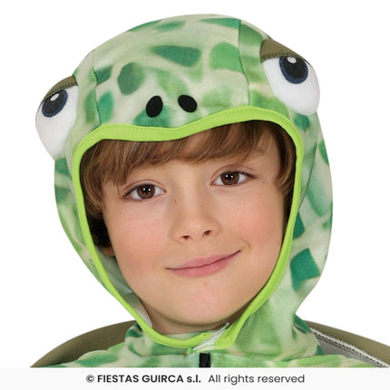 Feestbazaar Schildpad Onesie Kind Groen