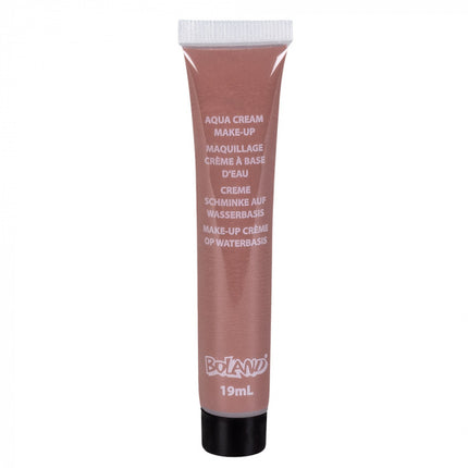 Feestbazaar Schmink tube crème bruin op waterbasis -19 ml