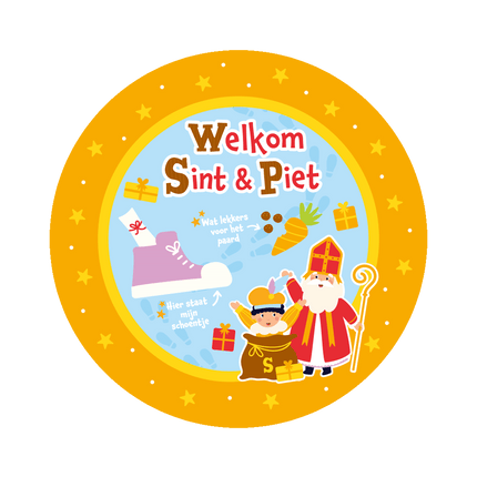 Feestbazaar Schoenzetmat Welkom Sint & Piet Vigo