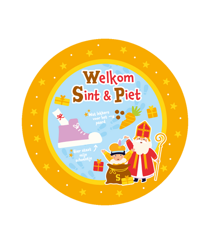 Feestbazaar Schoenzetmat Welkom Sint & Piet Vigo