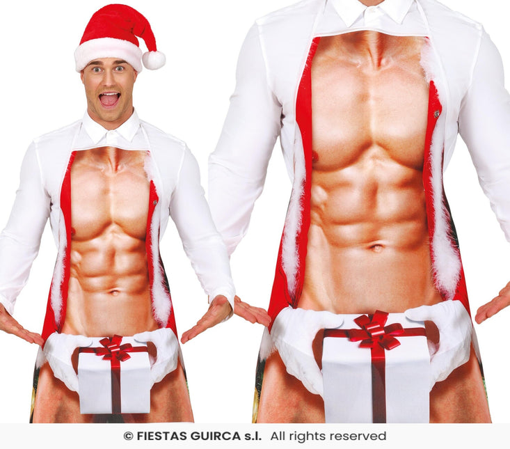 Feestbazaar Schort Sexy Santa Claus