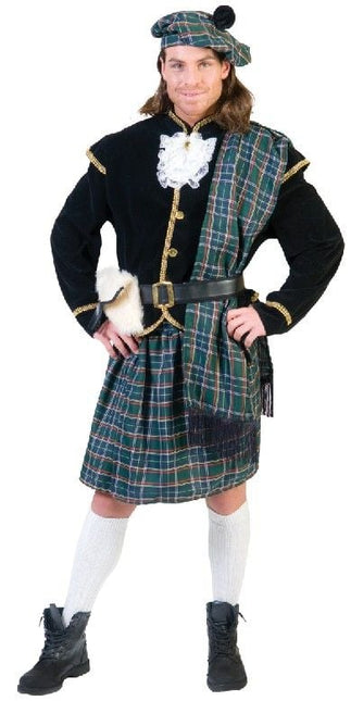 Feestbazaar Schots verkleedpak tartan man